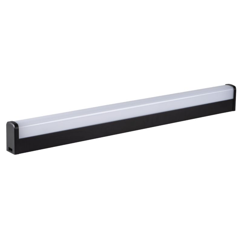 Kinkiet ścienny Kanlux Akvo czarno-biały do łazienki LED 23W 4000K 2750lm IP44 wym: 5,7 x 100 x 7 cm - 1 szt.