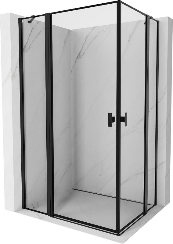 Kabina prysznicowa Mexen Mist czarna 105x95 cm 8A4-105L-095P-70-70 1 szt.