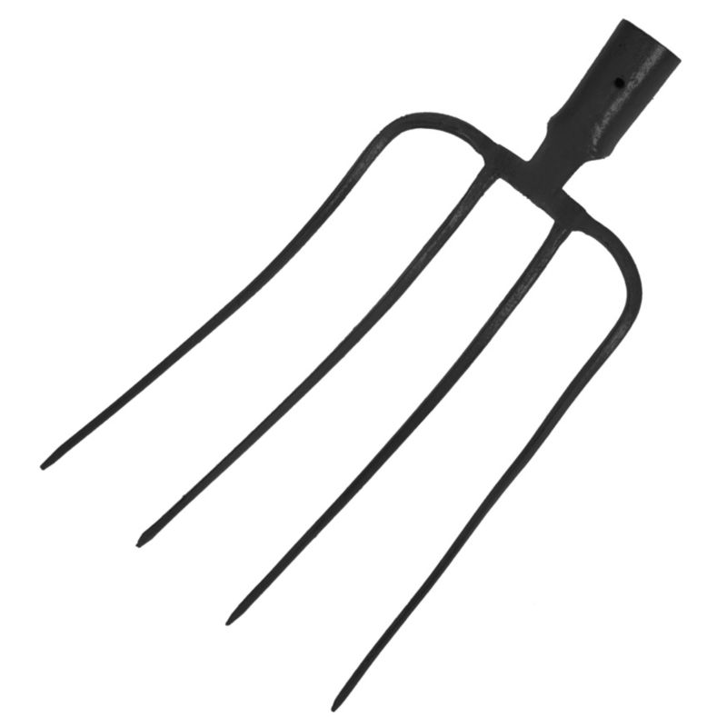 Widły 4-zębne bez trzonka