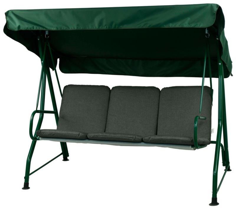 Poduszka na huśtawkę ogrodową AMPO 150 cm antracytowy 1 szt.