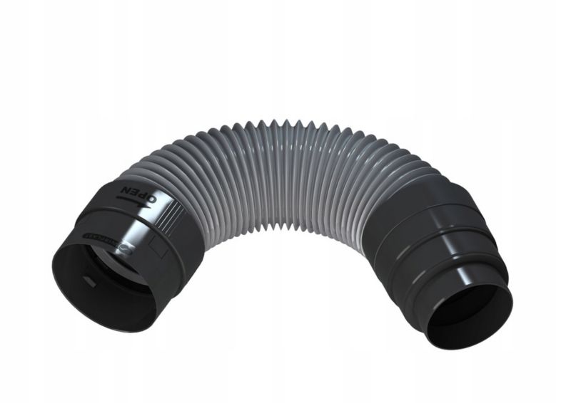 Rura wentylacyjna do kominków WIRPLAST RUROFLEX 150mm (CLICK) do kominków EVO PRO PLUS elastyczna super jakość 1szt.