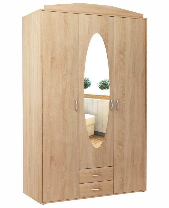 Szafa Matkam 3D2S lustro Rob dąb sonoma 1 szt.