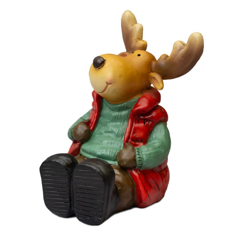 Figurka dekoracyjna renifer, Solis Decor by Aleksandra Sobota, 12,5 cm, 1 szt.