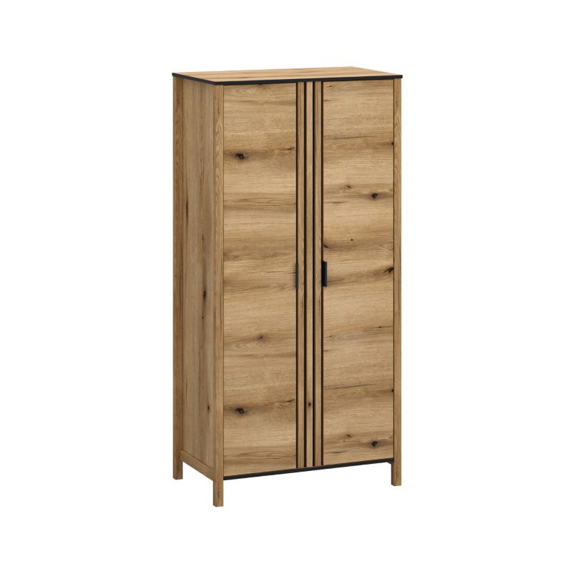 Szafa do sypialni Dwudrzwiowa Drewniana VERVE 98 cm Dąb Loft 1 szt