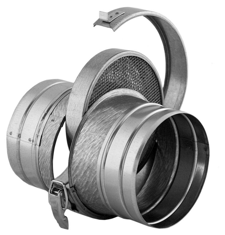 Filtr stalowy okrągły Darco 125 mm