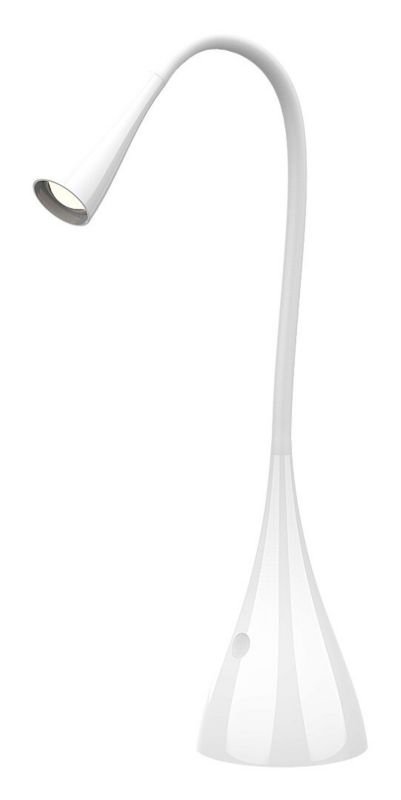 Lampa biurkowa Rabalux Jeff2 biała LED 4W 3000K 270lm IP20 wym: 48 x 11 x 28.5 cm tworzywo sztuczne - 1 szt.