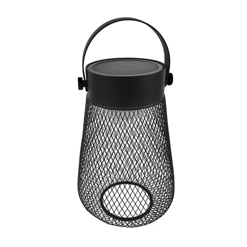 Oprawa solarna LED LightLogic LL TOWEY 66469 czarna lampion akumulator USB IP44 uchwyt 1 szt.