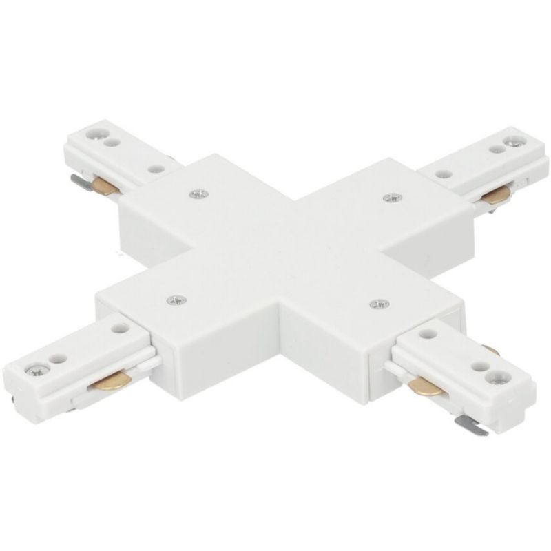Łącznik X do szyny Edo Meva Pro X Connector White biały EDO777517 1 szt.