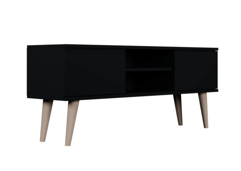 Szafka RTV Kocot Meble TORONTO 120 czarna 1 szt.