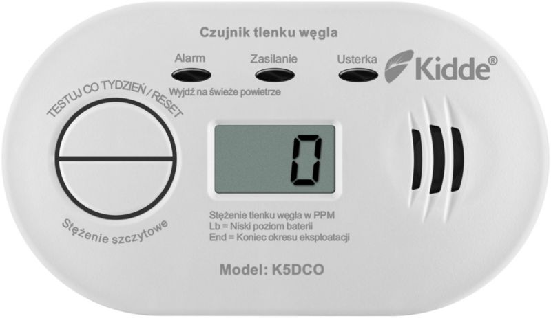 Czujnik czadu Kidde K5DCO
