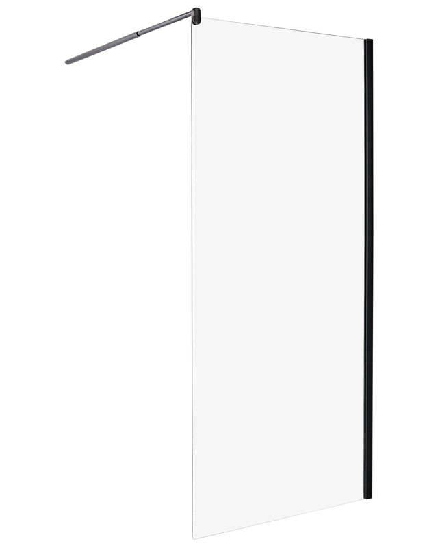 Ścianka prysznicowa Ahaus 90 x 190 cm Czarny 1 szt.