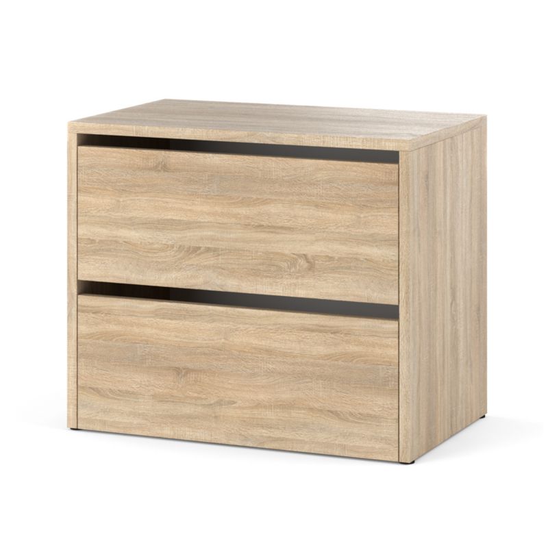 Szafka Na Buty Hurtownia-Mebli 2 Drzwi Hugo 60cm Dąb Sonoma Dąb Sonoma 60x36x50 cm 1szt.