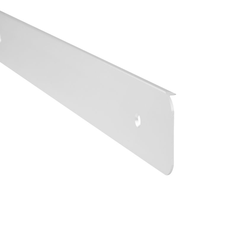 Listwa przyblatowa Cezar aluminiowa prawa 38 mm 62 cm srebrna