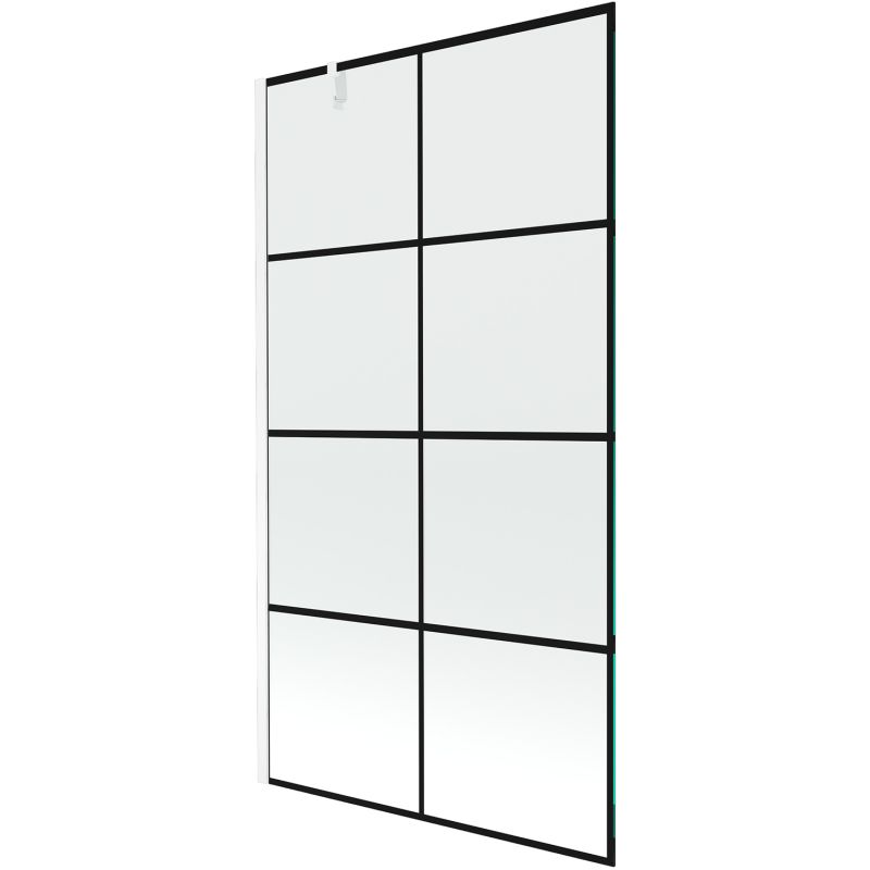 Parawan nawannowy 1-skrzydłowy Mexen Next czarny wzór 100x150 cm 1 szt.