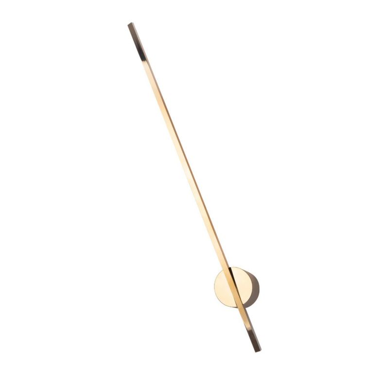 Kinkiet ścienny Maxlight Spider złoty styl nowoczesny LED 8.4W 3000K 548lm IP44 wym: 79 x 8 x 15 cm - 1 szt.