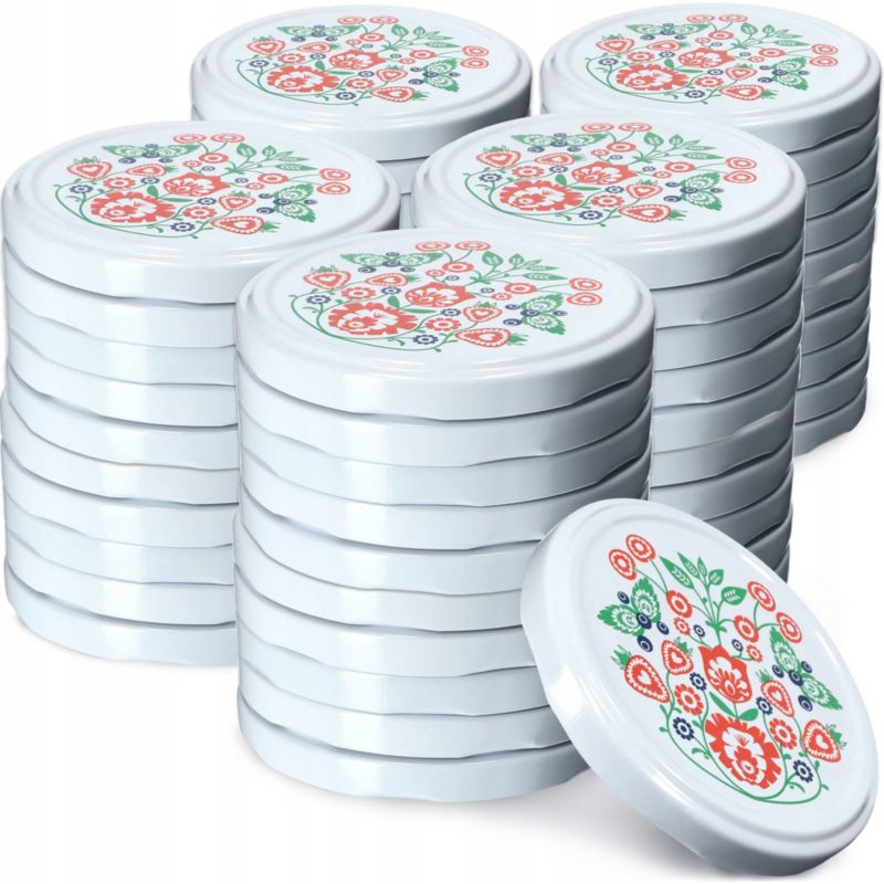 Zakrętki KADAX Do Słoików Fi 82 Nakrętki Na Słoiki Wieczka Przetwory 50szt