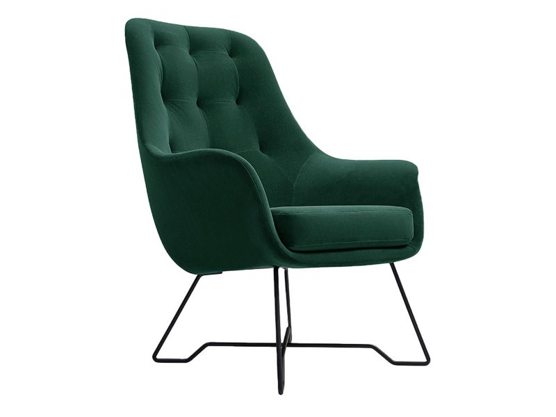 Fotel MIRJAN 24 Ezo butelkowa zieleń 1 szt.