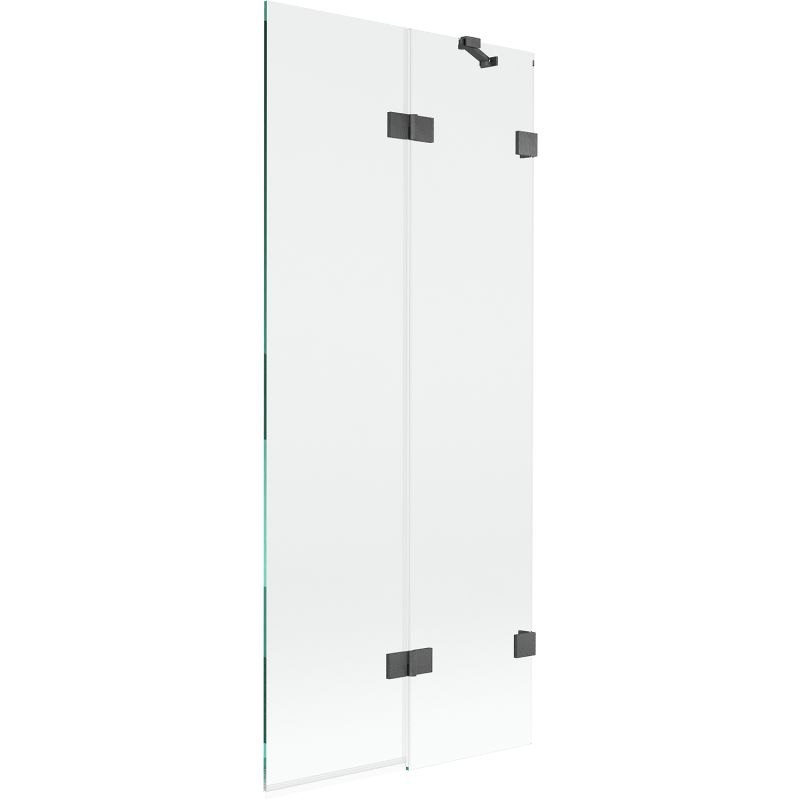 Parawan 2-skrzydłowy Mexen Lunar Gun Gray 80x150 cm 1 szt