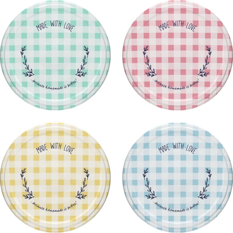 Zakrętka fi 53 mm kratka 10 szt.