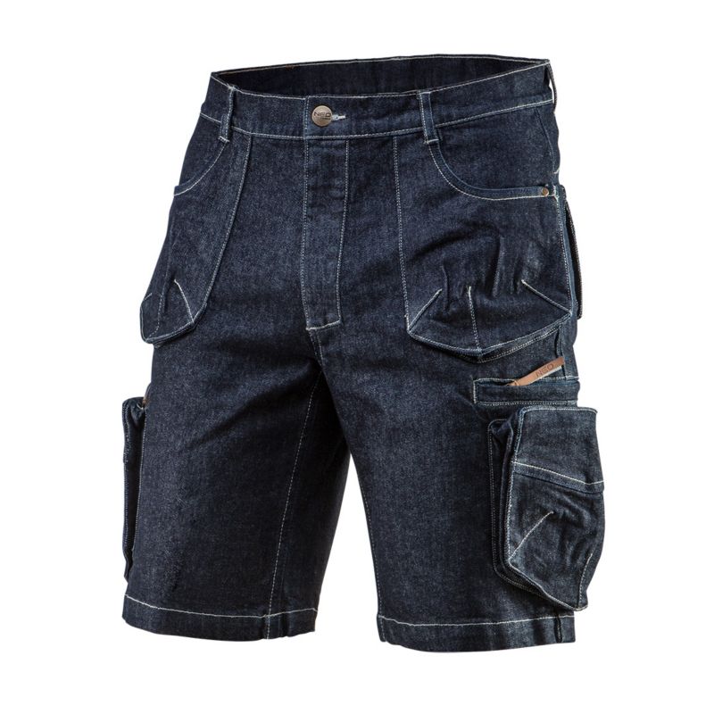 Krótkie spodenki unisex NEO TOOLS XS NEO DENIM 1 szt.