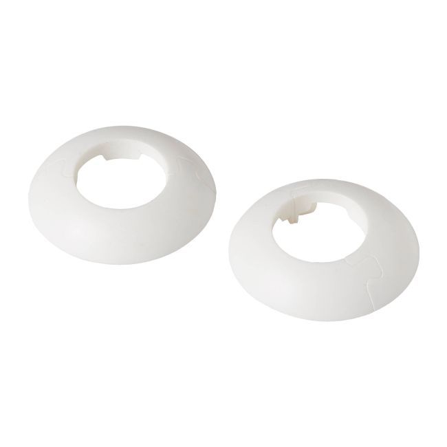 Rozeta maskująca PCV GoodHome śr. 16 mm biały 2 szt.