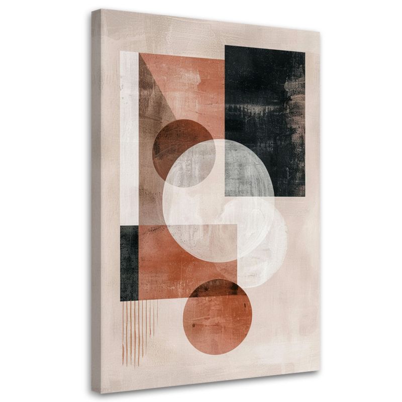 Obraz na płótnie Feeby Abstrakcyjne Geometryczne 40x60cm 1szt