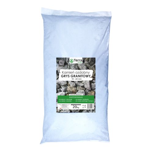 Kamień ozdobny Grys Granitowy Terra Feniks 16-22 mm 20 kg 1 szt.