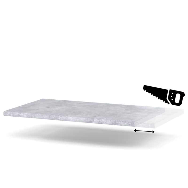 Blat Kuchenny Hurtownia-Mebli 28mm Blande 70-79 79cm Beton 79x60x cm 1szt.