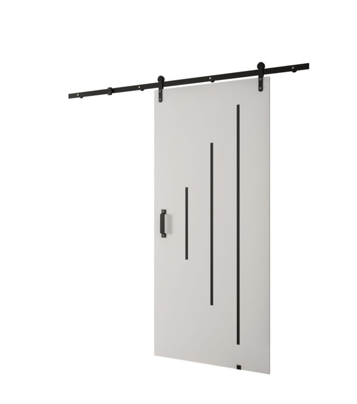 Drzwi przesuwne Loftiko Y 90x204 białe 1 szt.