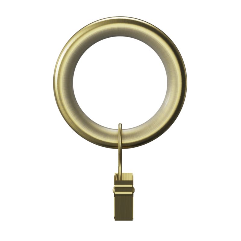 Zestaw kółek z żabkami GoodHome Elasa 16/19 10 szt.