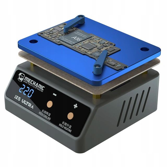 Lutownica z platformą podgrzewającą Mechanic IX5 ULTRA 50W do elektroniki PCB 1kpl