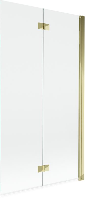 Parawan nawannowy Mexen Mist złoty transparent 100x150 cm 2-skrzydłowy 1 szt