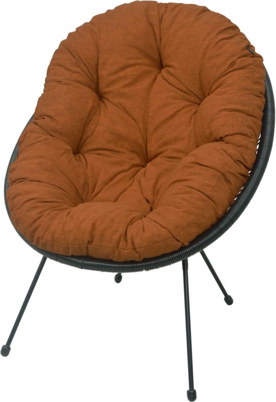 Poduszka na fotel żyłkowy AMPO koniak 1 szt.