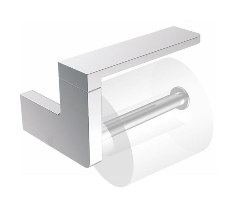 Uchwyt na papier toaletowy Stella Oslo chrom, metalowy, 1 szt.