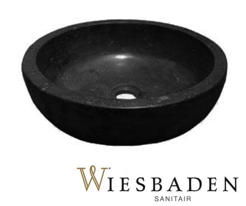 Umywalka nablatowa Wiesbaden kamień naturalny ręczne wykonanie 1szt