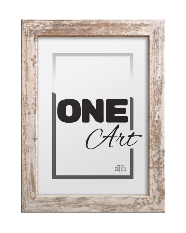 Stojąca ramka Hekla 20x25, ramki dyplom bielona sosna 1szt.