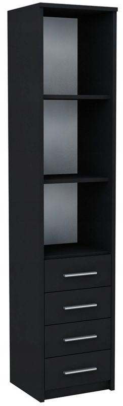 Regał biurowy Matkam R40O 4S ufc czarny 1 szt.