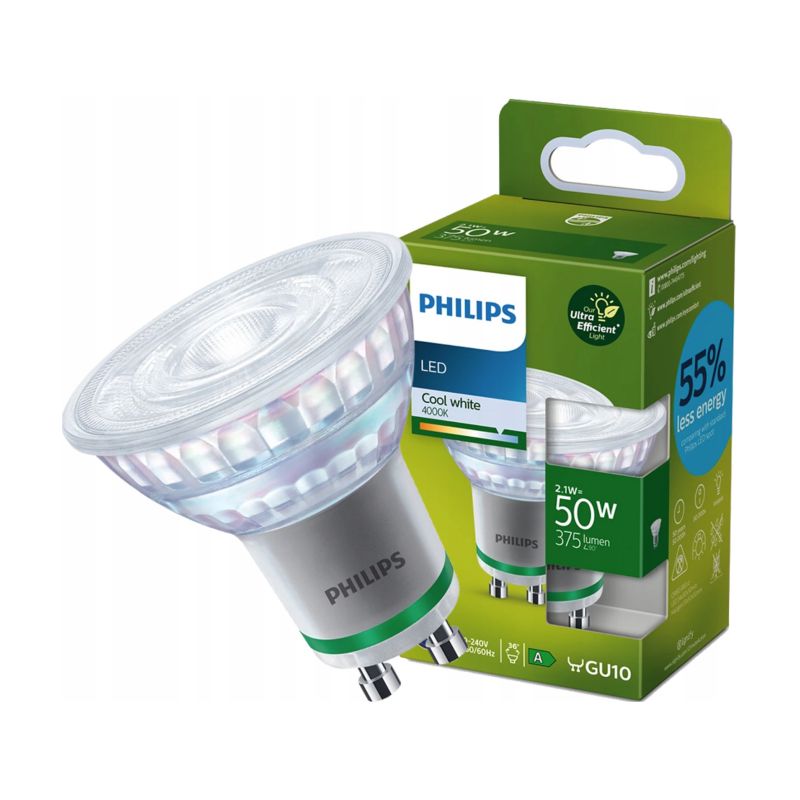 Żarówka Philips LED Classic 50W GU10 CW 36D ND UE SRT4 1 szt.