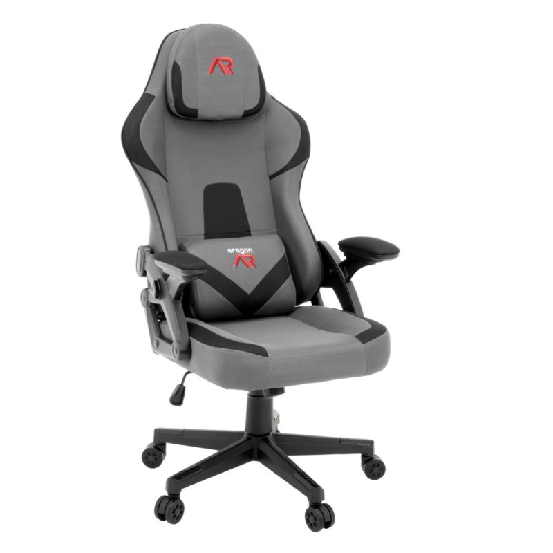 Fotel gamingowy JUMI regulowany Aragon biurowy dla gracza obrotowy krzesło 1 szt.