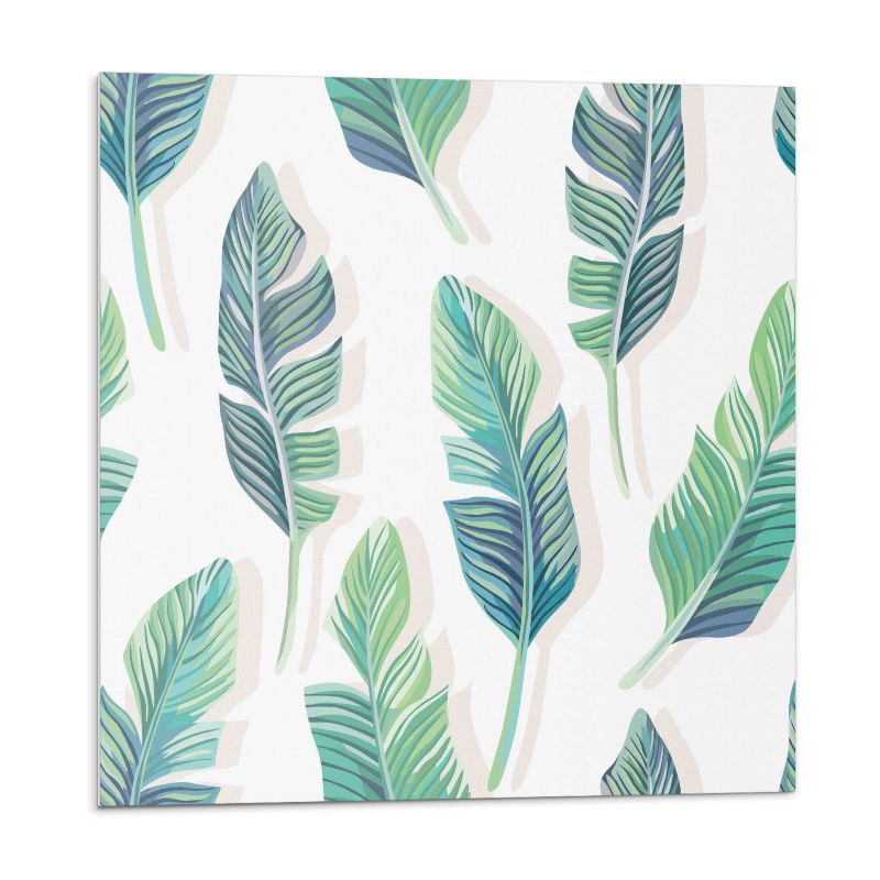 Kafelki samoprzylepne Wallfluent 50x50 cm Roślinny wzór 4 szt.