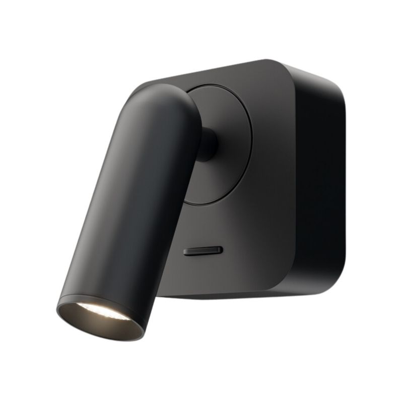 Kinkiet ścienny Maytoni Mirax czarny LED 3W 3000K 250lm IP20 wym: 6,5 x 6,3 x 8,5 cm - 1 szt.