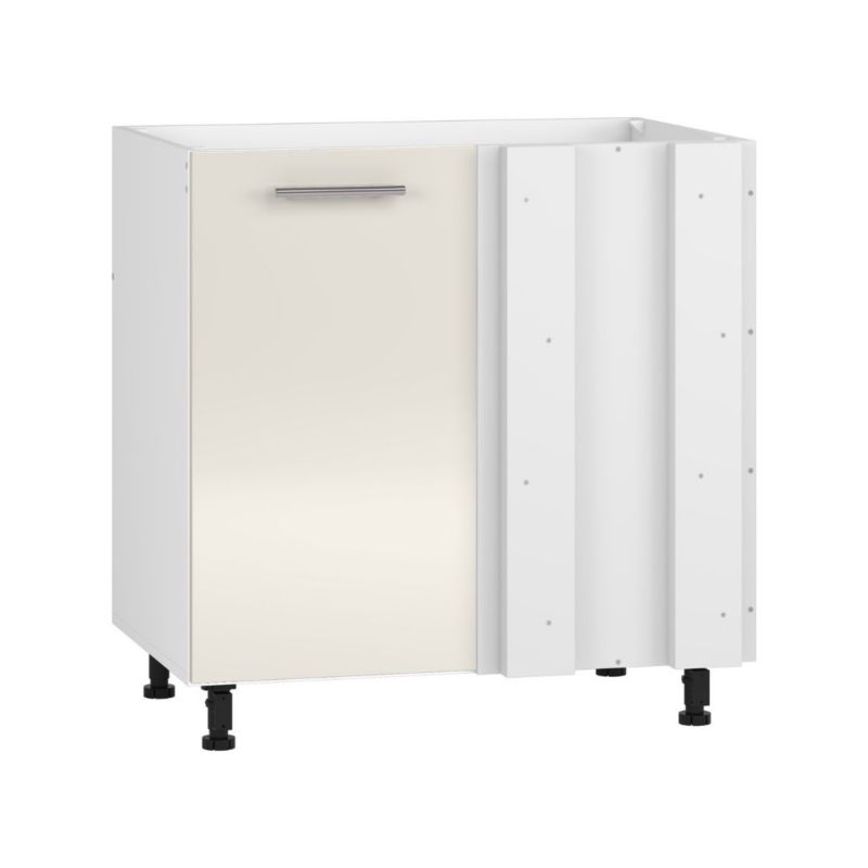 Szafka Halmar kuchenna narożna pod zlew 80 VENTO DKN-100/82 beżowy połysk 1 szt