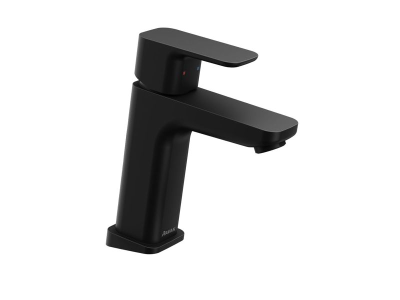 Bateria umywalkowa stojąca Ravak 10 Free TD F 014.00 170 mm bez korka, czarna 1 szt