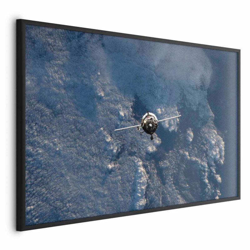 Plakat Artgeist Błękitna planeta 60x40 cm z ramą czarną 1 szt