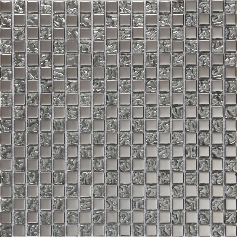 Mozaika Alique GoodHome 30 x 30 cm silver