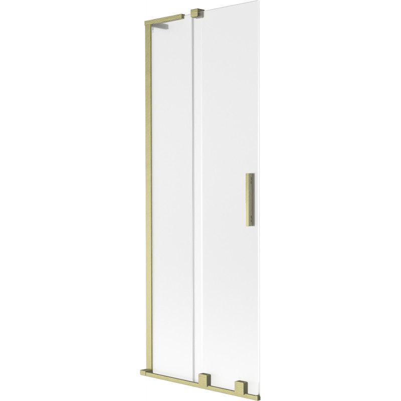 Parawan nawannowy 2-skrzydłowy Mexen Velar L złoty szczotkowany 75x150 cm 1 szt.