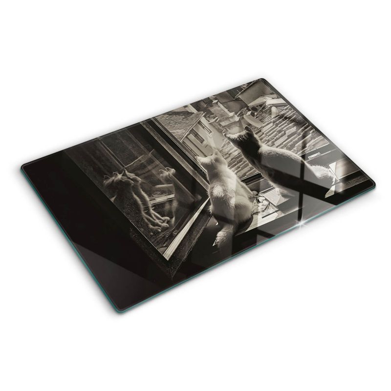 Deska szklana Tulup 80x52 cm Koci Widok 1 szt.