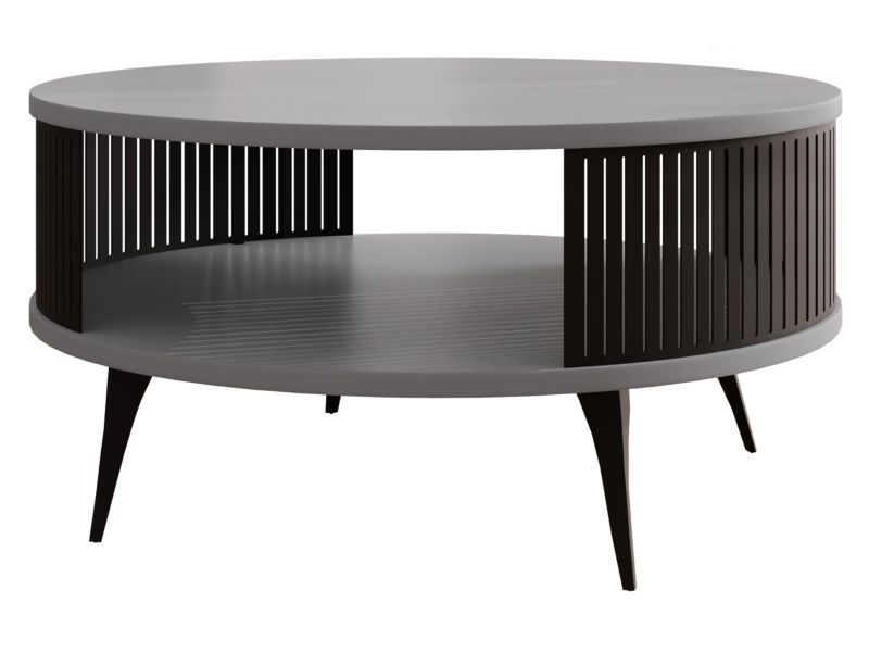 Stolik kawowy MIRJAN 24 Roenni czarny/jasny grafit 1 szt.