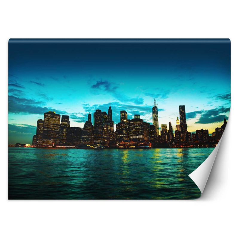 Fototapeta Feeby Manhattan zachód słońca 350x245 1 szt