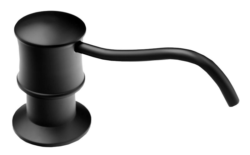 Dozownik Do Płynu Mydła Granitan Retro Czarny 1 szt.